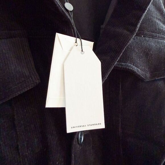 New Universal Standard Corduroy Shirtdress Size S - Picture 6 of 7